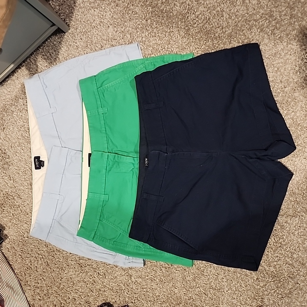 J Crew shorts green only